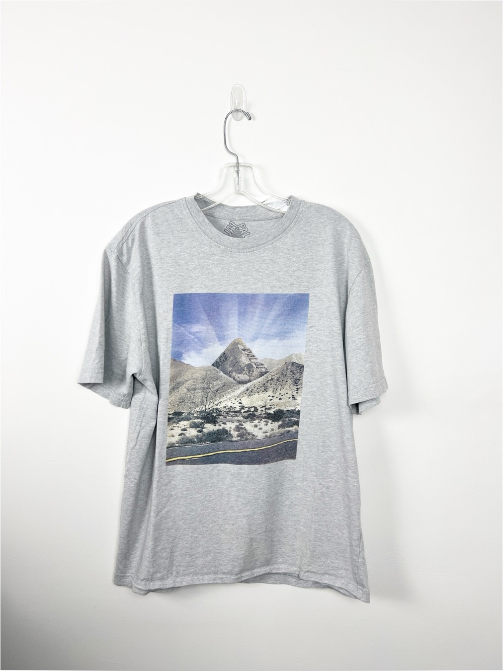 Palace P-Sprang Heather Grey T-shirt FW19 L